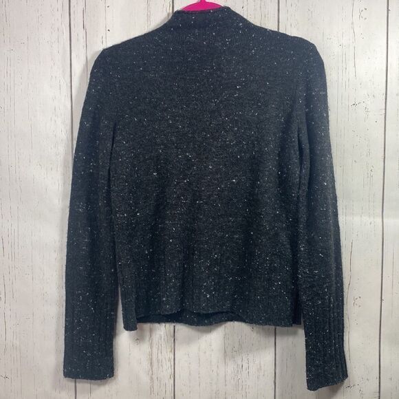 Madewell Wool Blend Mock Neck Sweater Minimalist Cozy Academia Soft Grunge - Picture 12 of 13